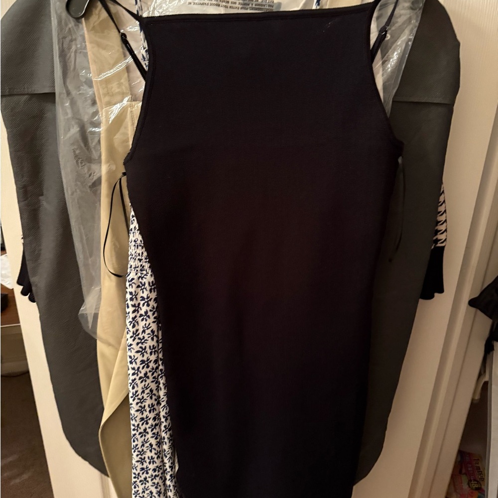 Zara Black Sleeveless Dress
